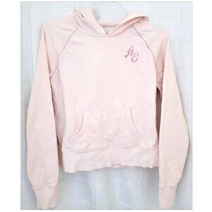 5/$15 SALE! American Eagle Vintage Hoodie Hooded Sweatshirt AE Logo Pink Crop